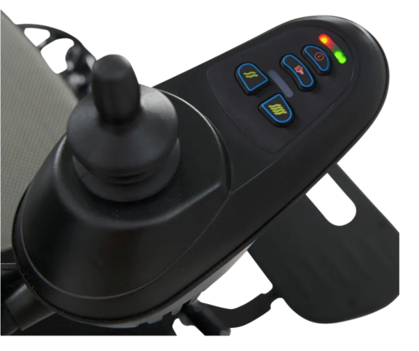 A close up of the controller for a video game.