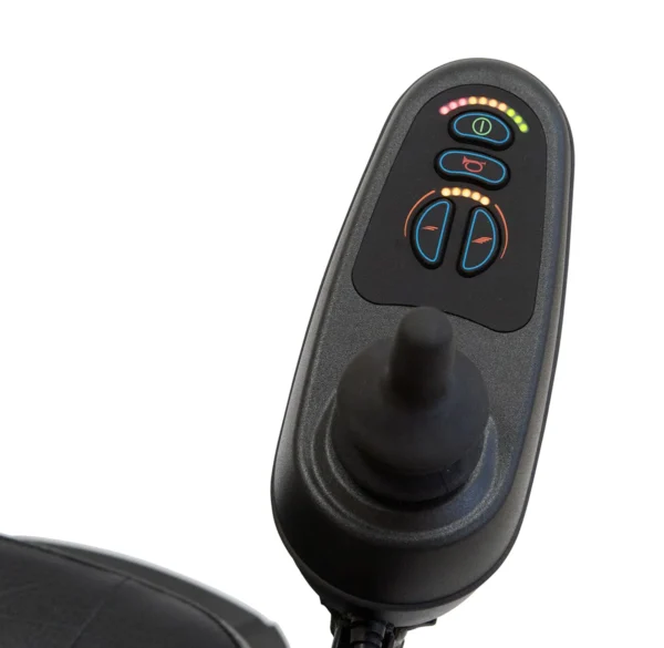 A close up of the remote control for an electric kettle